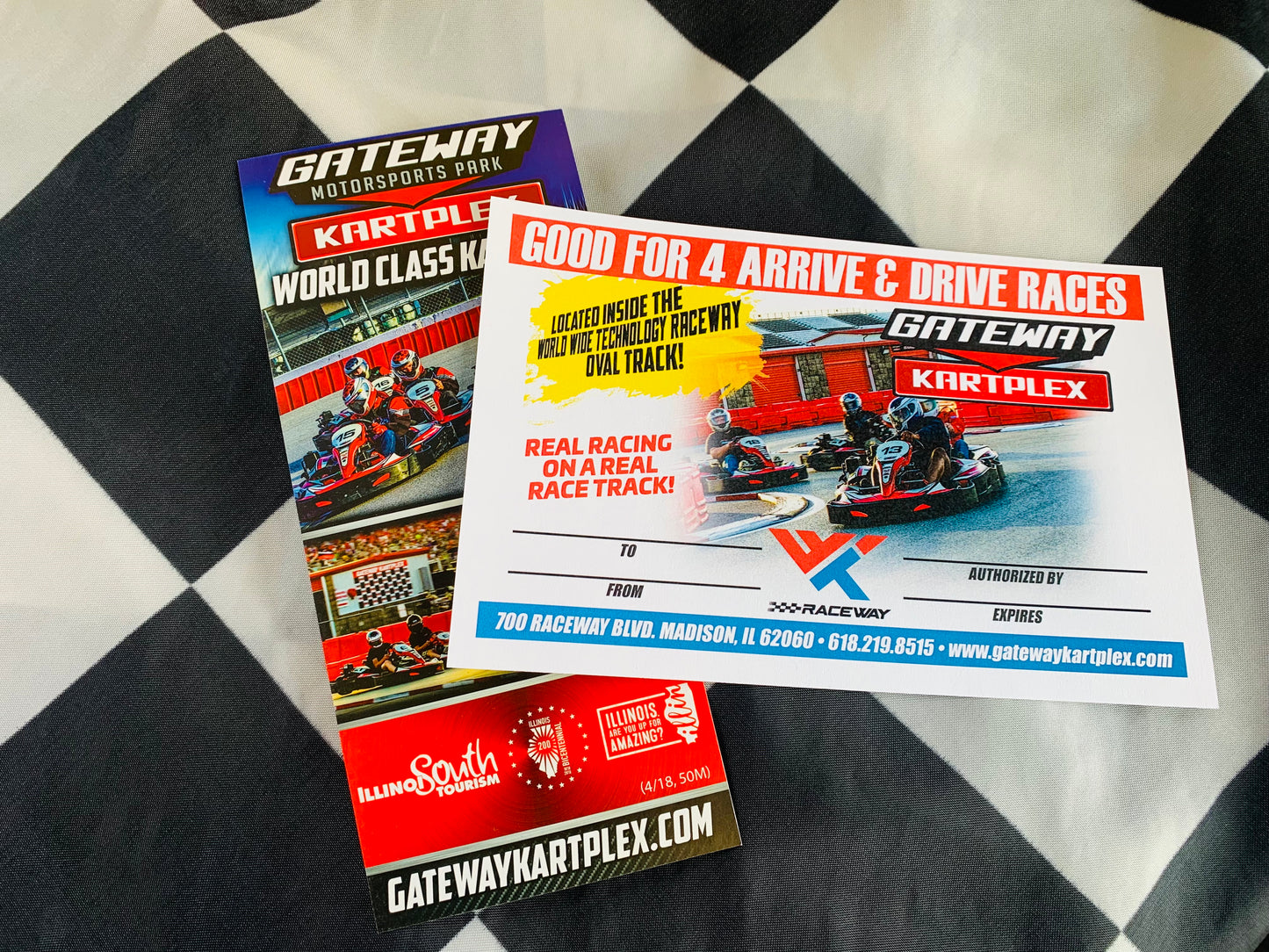 4 Arrive & Drive Races