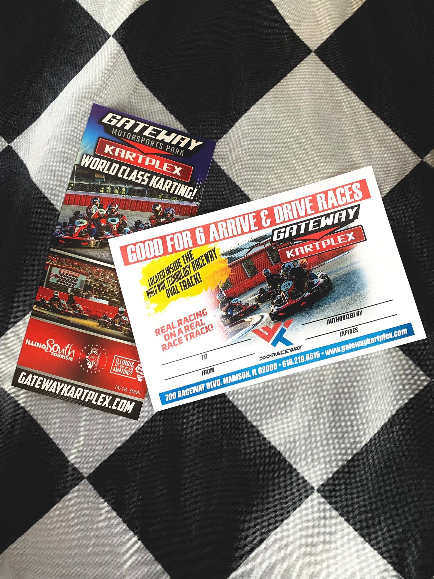 6 Arrive and Drive Races