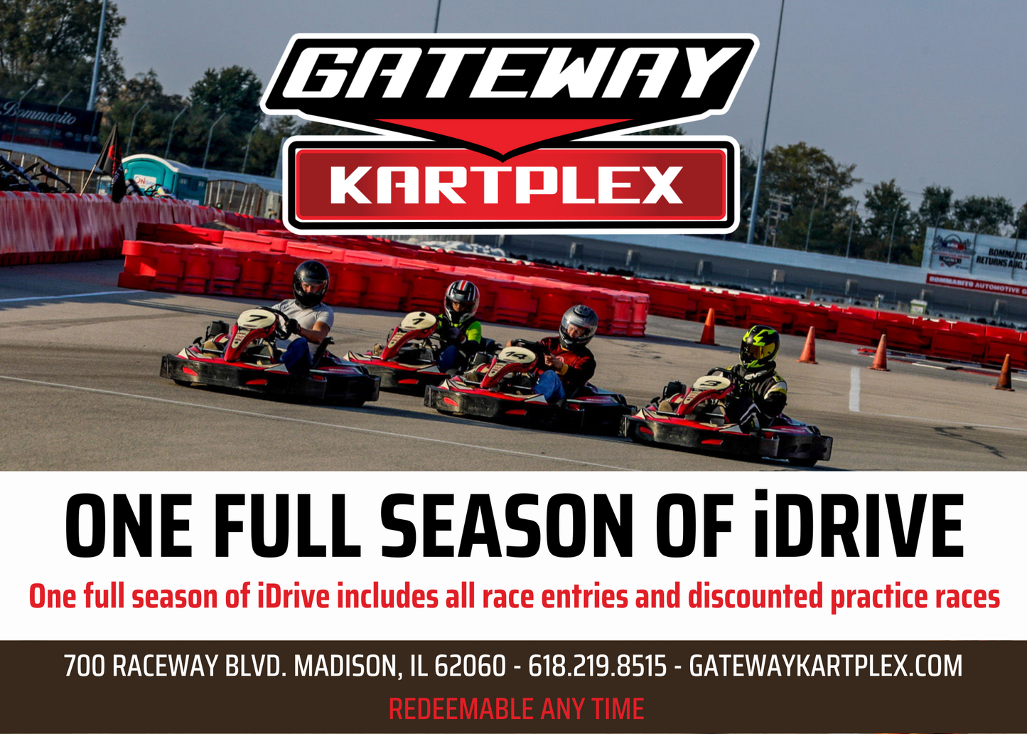 Full iDrive/iDrive Jr Season Gift Certificate